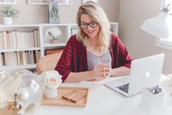 A home office can make humidity-aware skin care easier to manage.